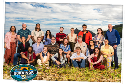 The entire cast of Survivor contestants for season 51